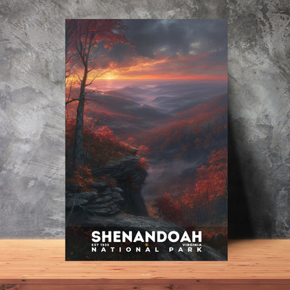 Shenandoah National Park Poster | S12