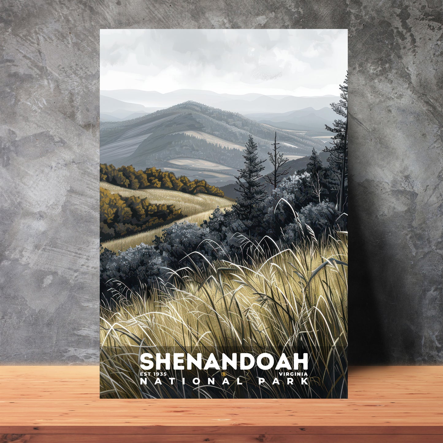 Shenandoah National Park Poster | S17