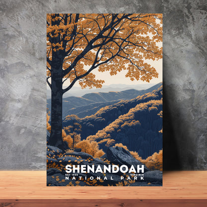 Shenandoah National Park Poster | S19