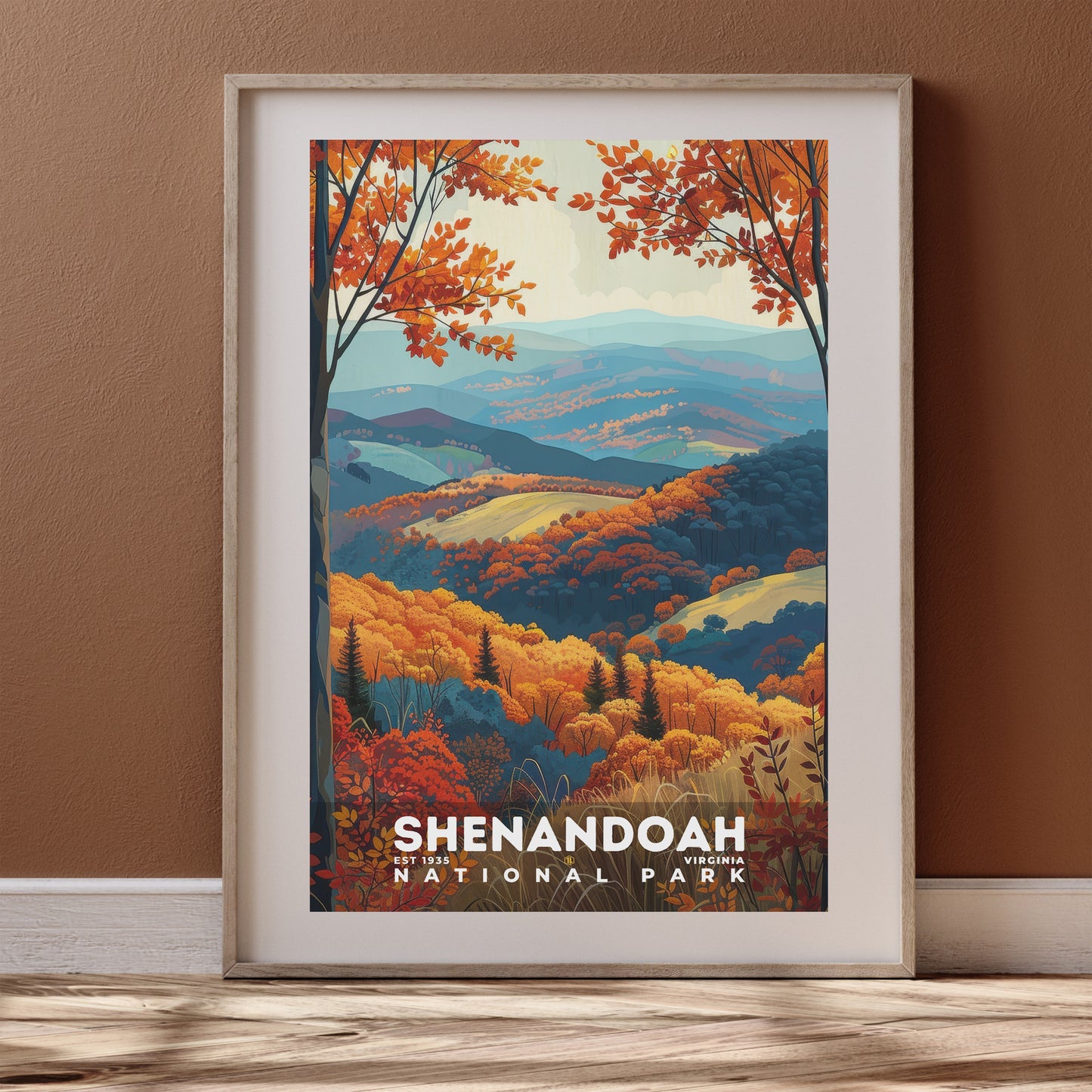 Shenandoah National Park Poster | S11