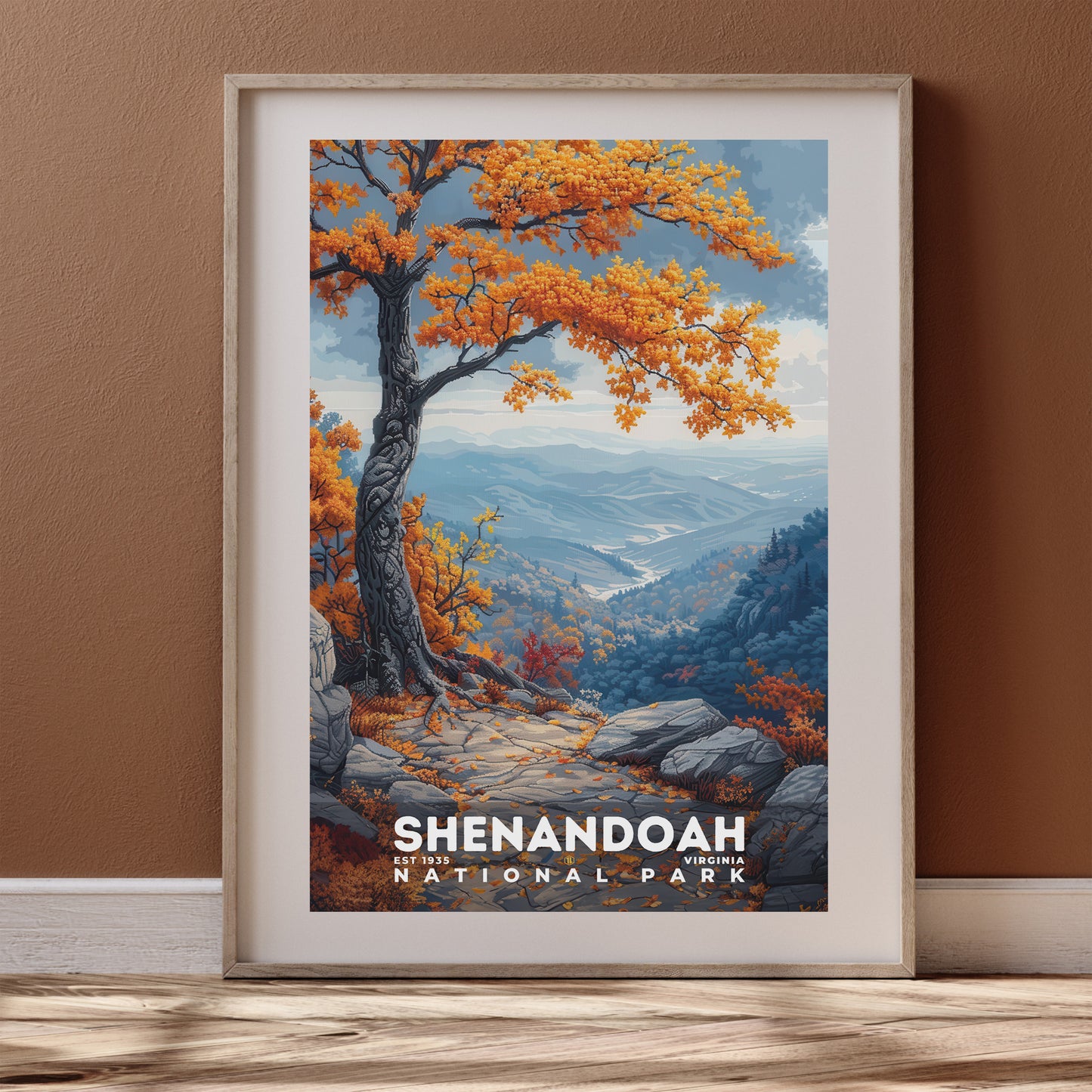 Shenandoah National Park Poster | S18