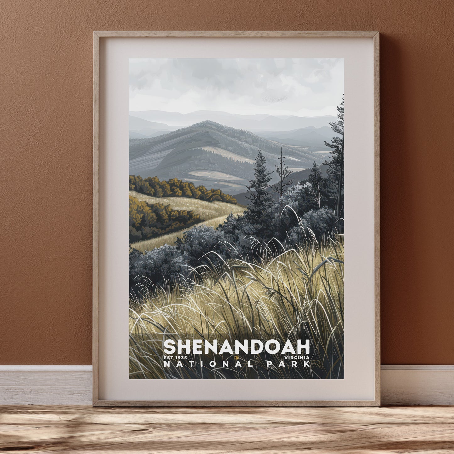 Shenandoah National Park Poster | S17