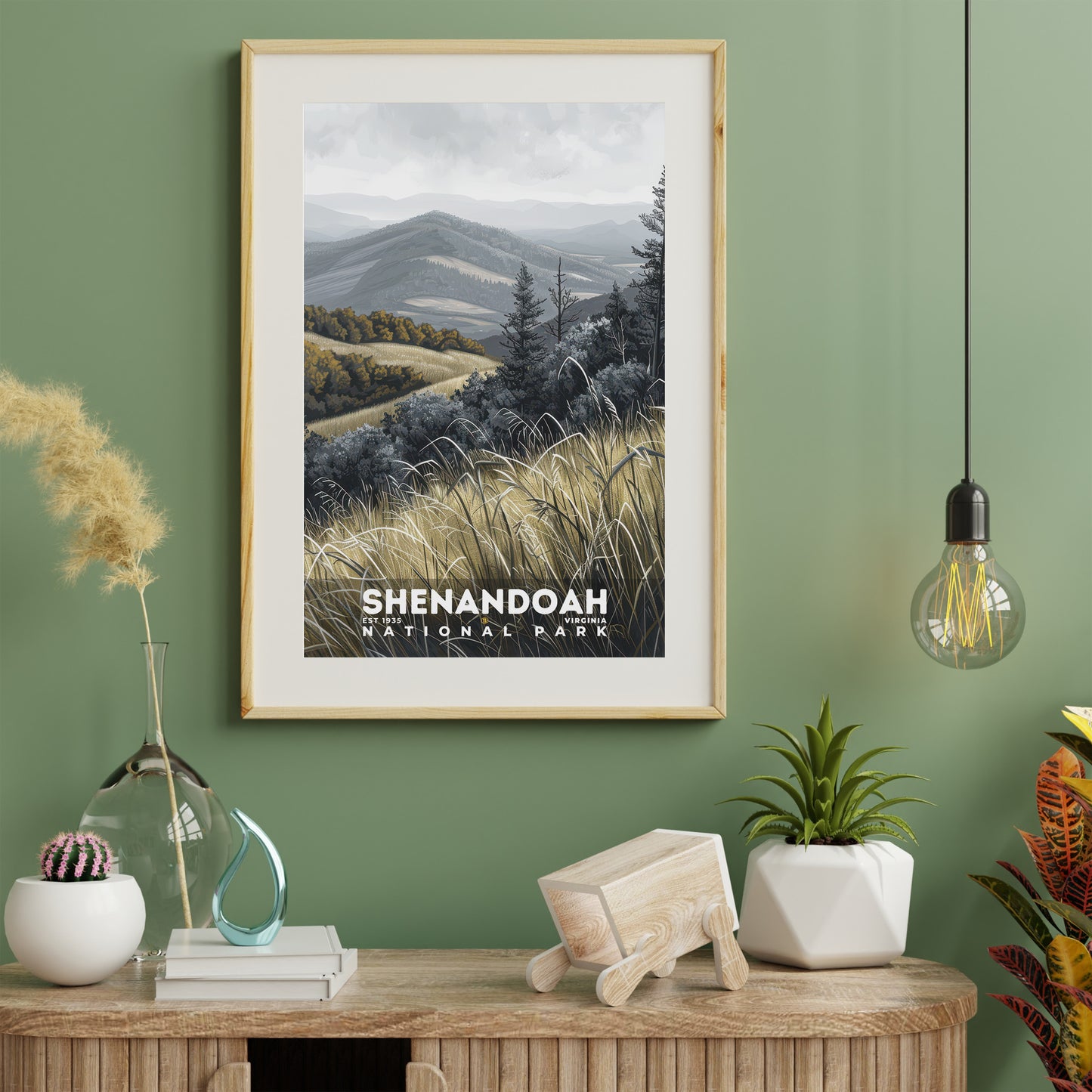 Shenandoah National Park Poster | S17