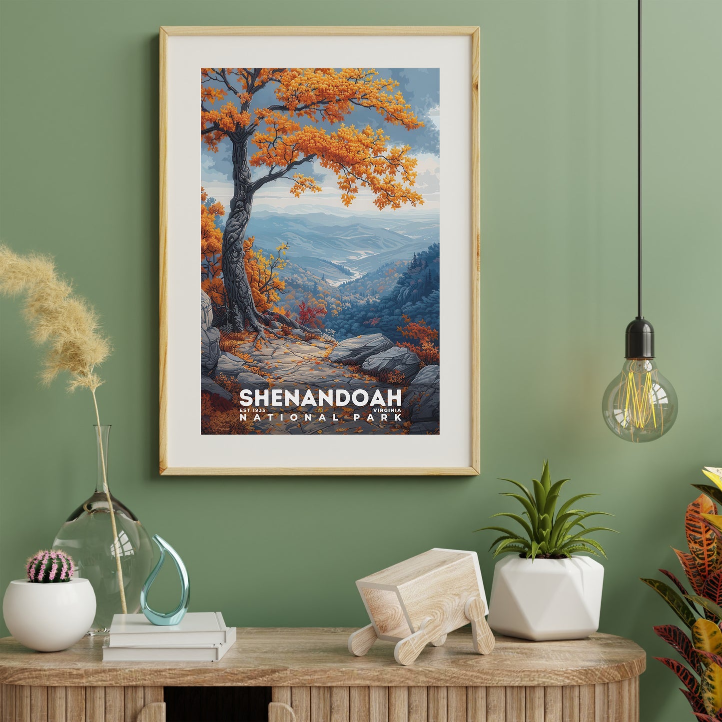 Shenandoah National Park Poster | S18