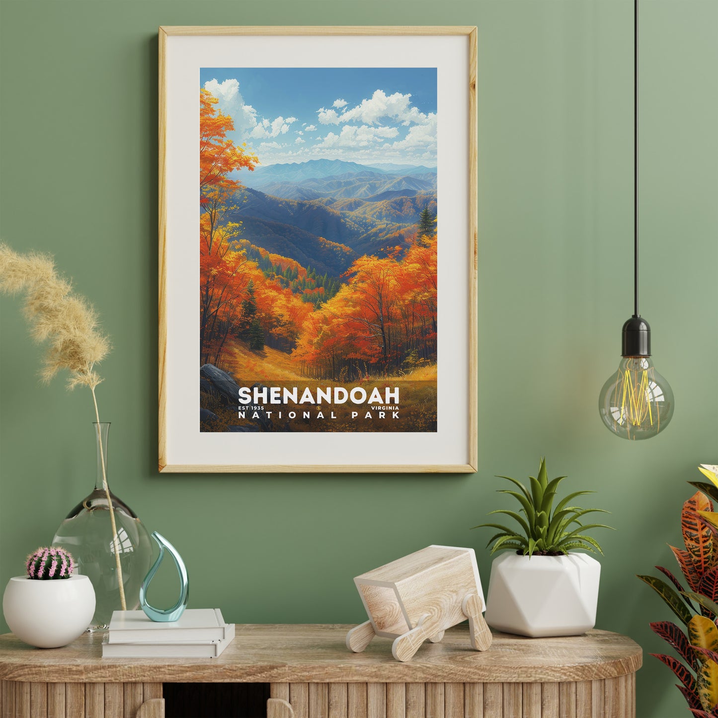 Shenandoah National Park Poster | S13