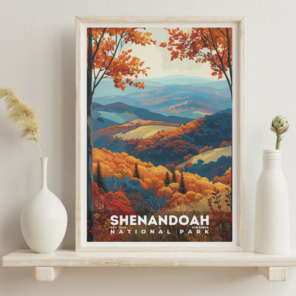 Shenandoah National Park Poster | S11