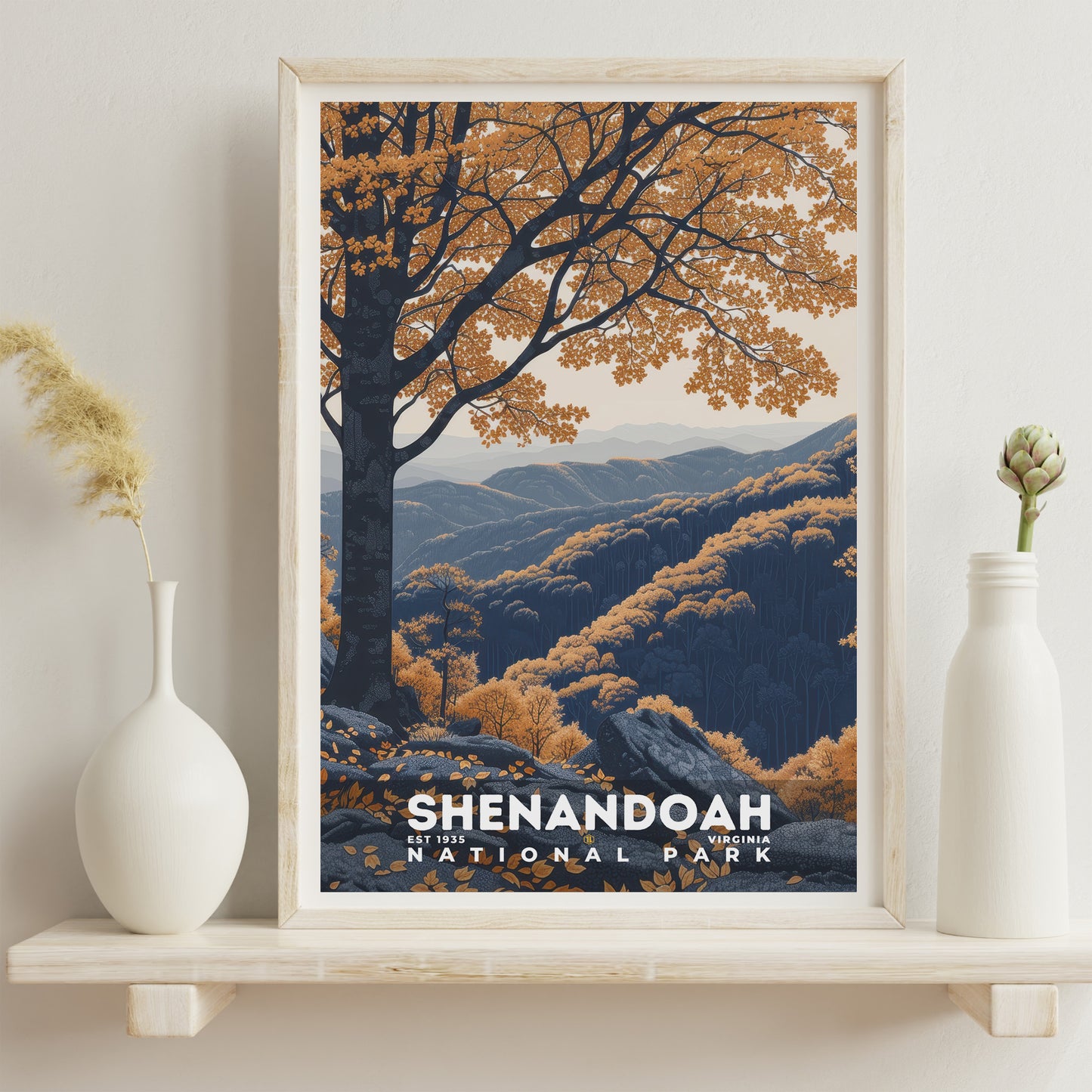 Shenandoah National Park Poster | S19