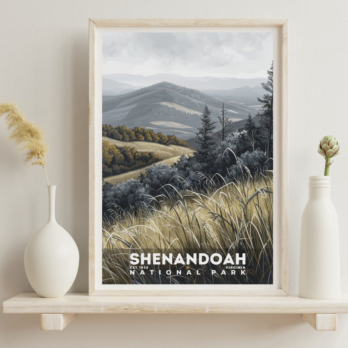 Shenandoah National Park Poster | S17