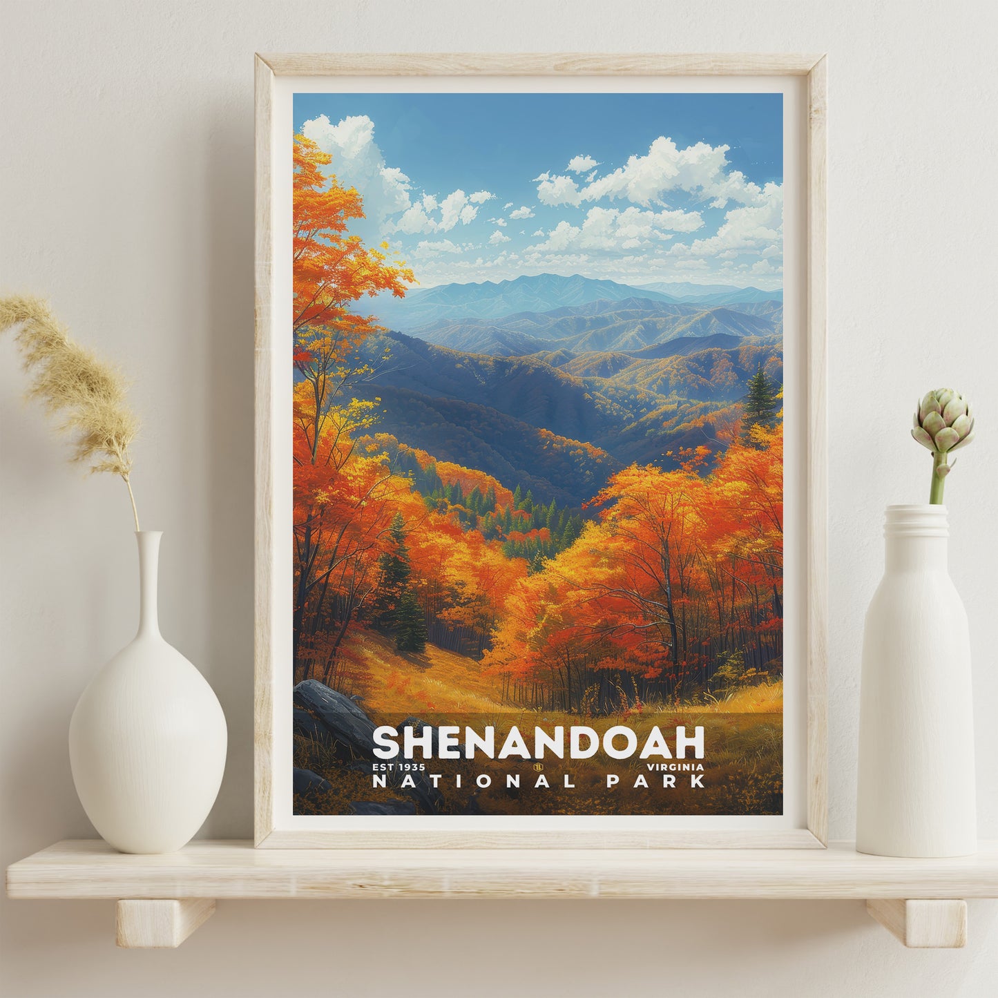 Shenandoah National Park Poster | S13