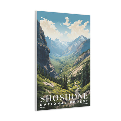 Shoshone National Forest Poster | S01