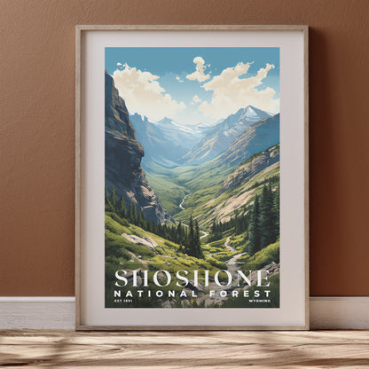Shoshone National Forest Poster | S01