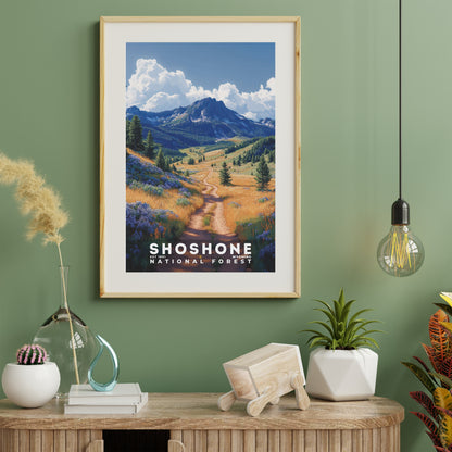 Shoshone National Forest Poster | S02