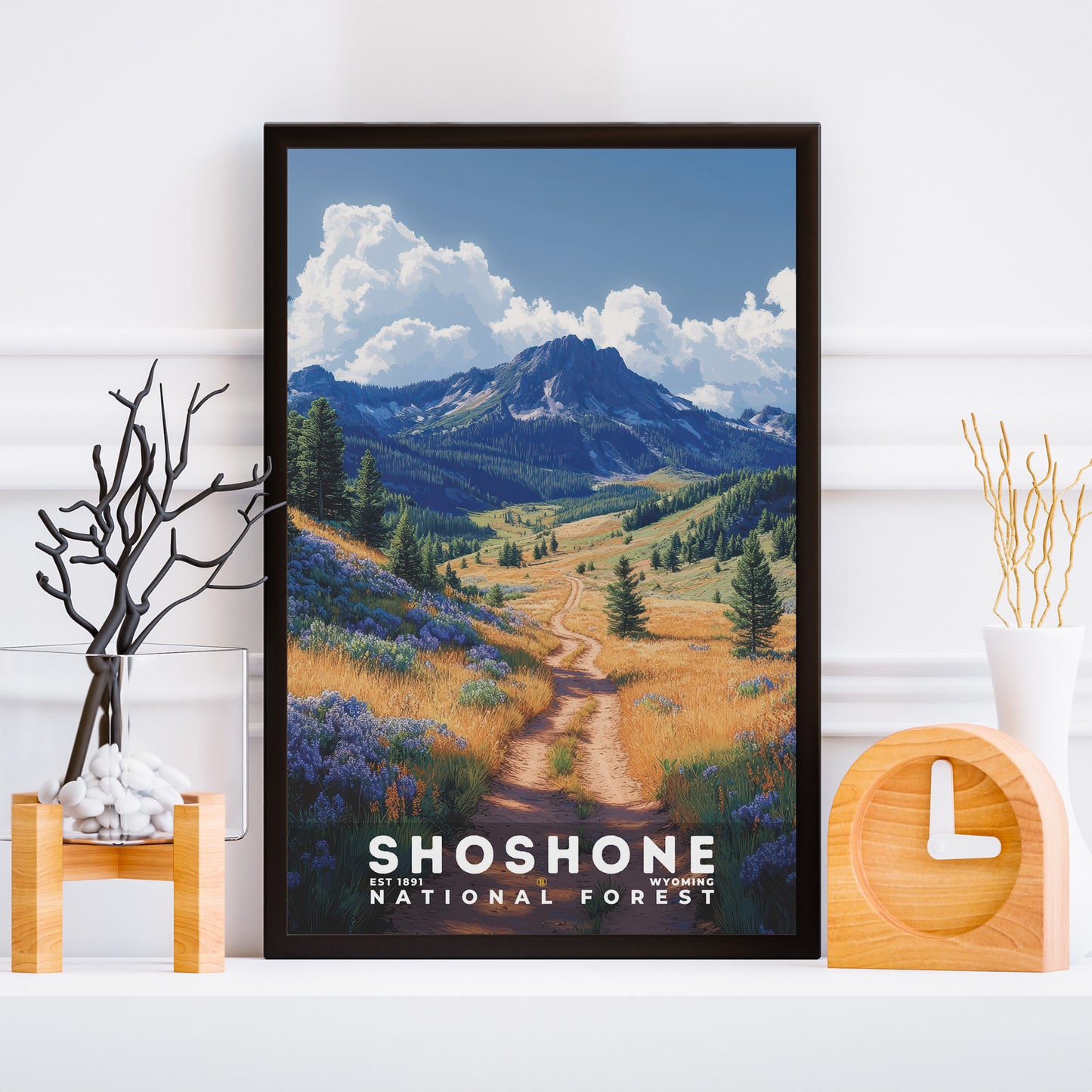 Shoshone National Forest Poster | S02