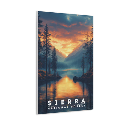 Sierra National Forest Poster | S02
