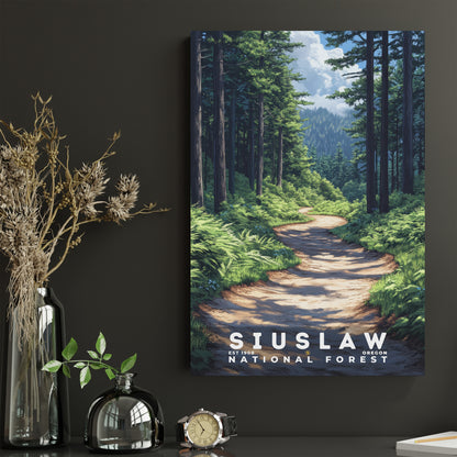 Siuslaw National Forest Poster | S02