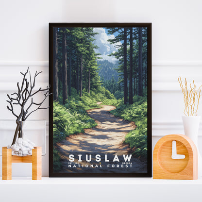 Siuslaw National Forest Poster | S02