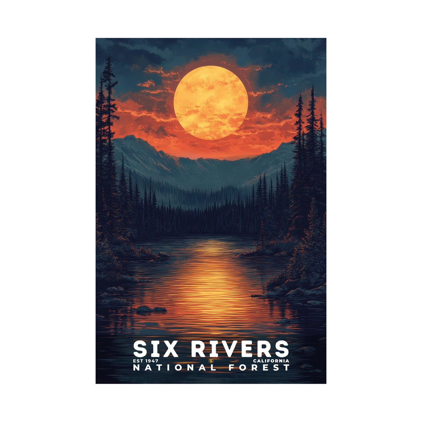 Six Rivers National Forest Poster | S02