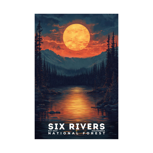 Six Rivers National Forest Poster | S02