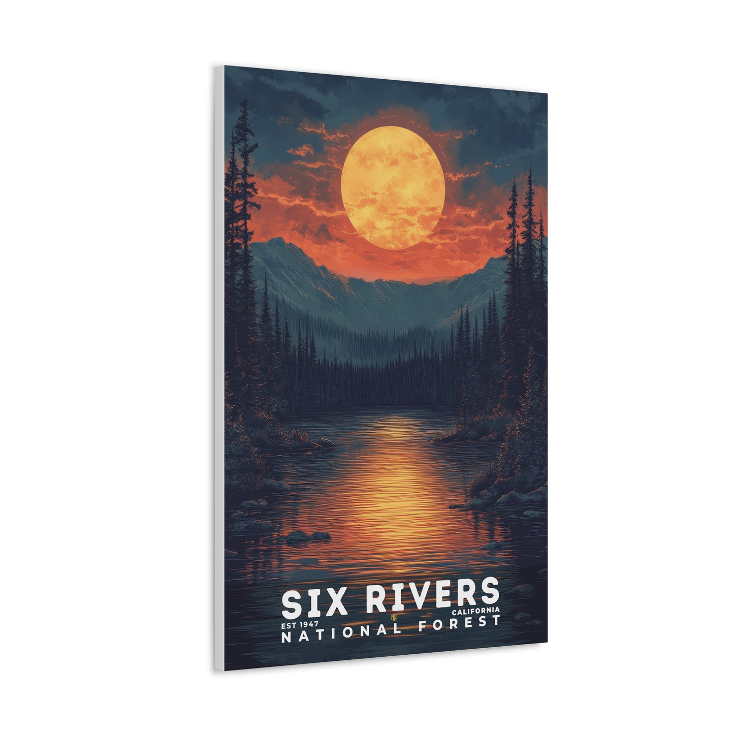 Six Rivers National Forest Poster | S02