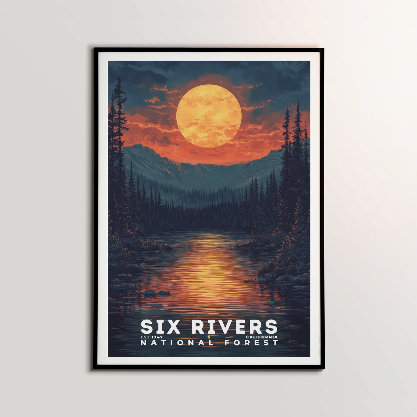 Six Rivers National Forest Poster | S02