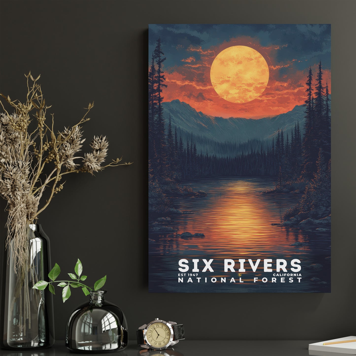 Six Rivers National Forest Poster | S02