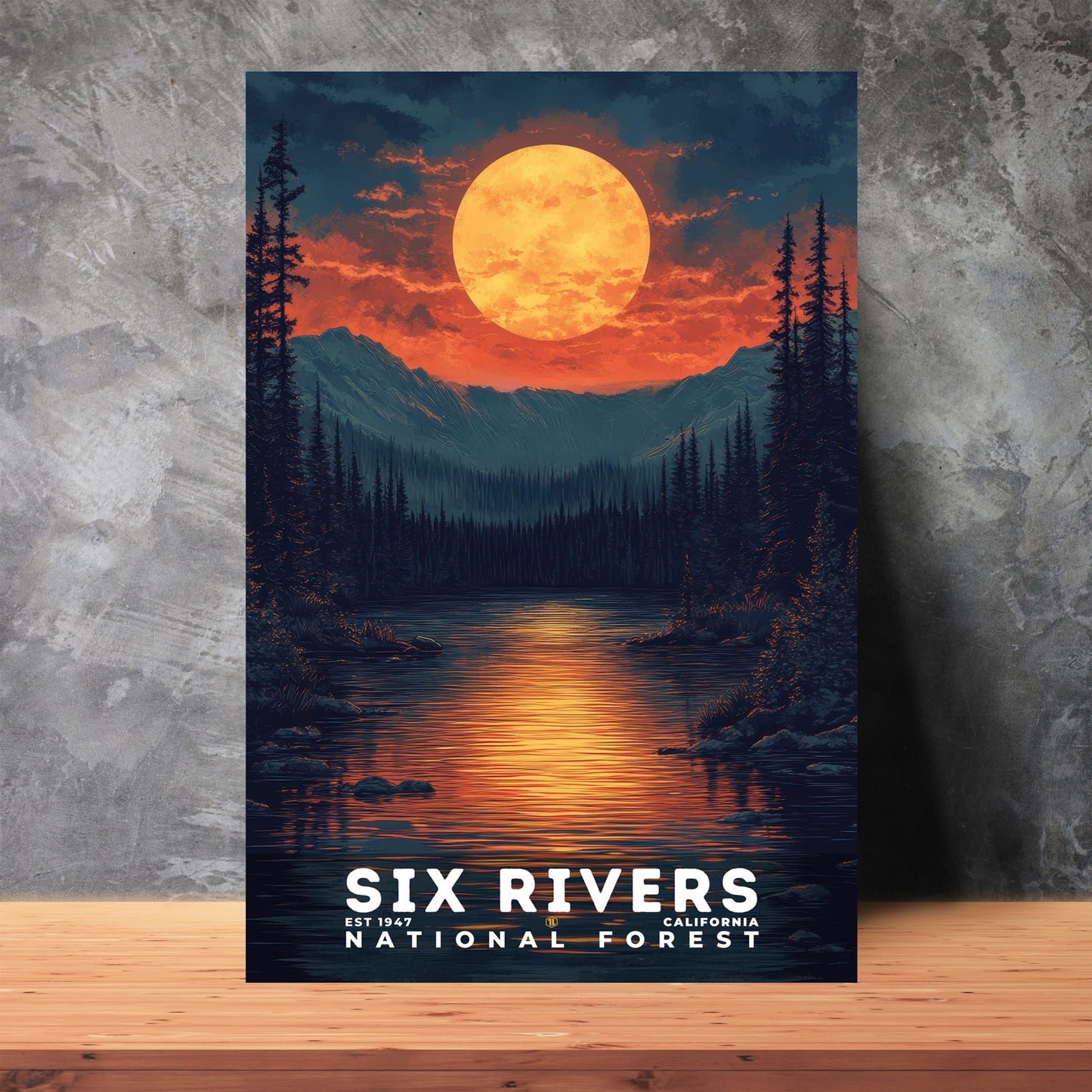 Six Rivers National Forest Poster | S02