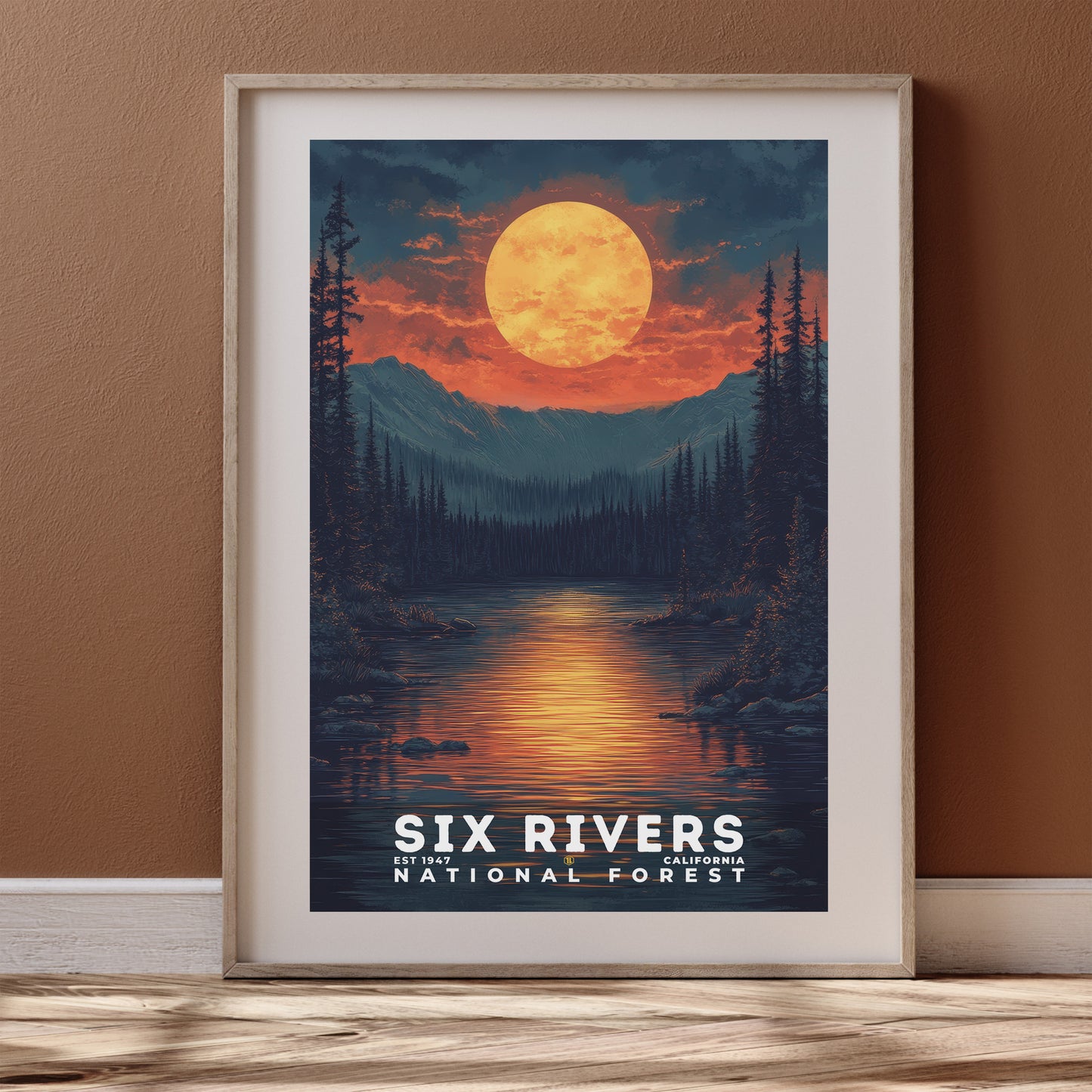 Six Rivers National Forest Poster | S02