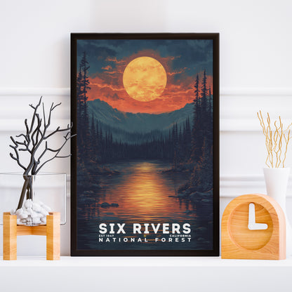 Six Rivers National Forest Poster | S02