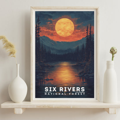 Six Rivers National Forest Poster | S02