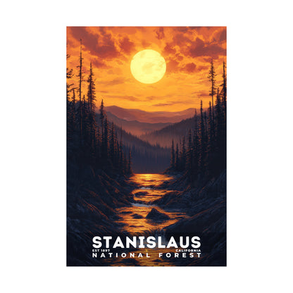 Stanislaus National Forest Poster | S02