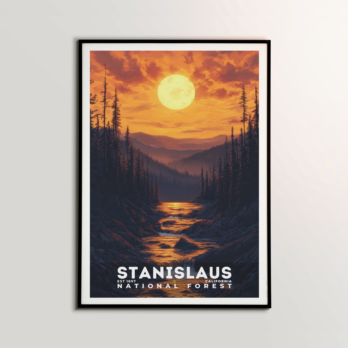 Stanislaus National Forest Poster | S02