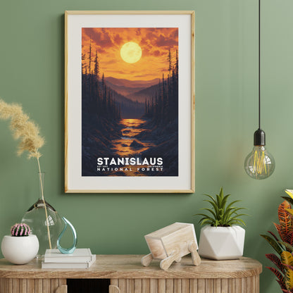 Stanislaus National Forest Poster | S02