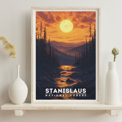 Stanislaus National Forest Poster | S02