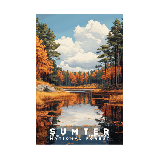Sumter National Forest Poster | S02