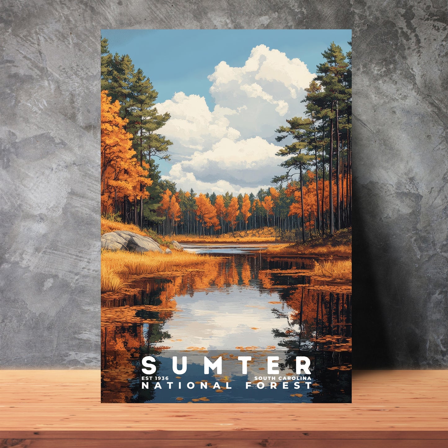 Sumter National Forest Poster | S02