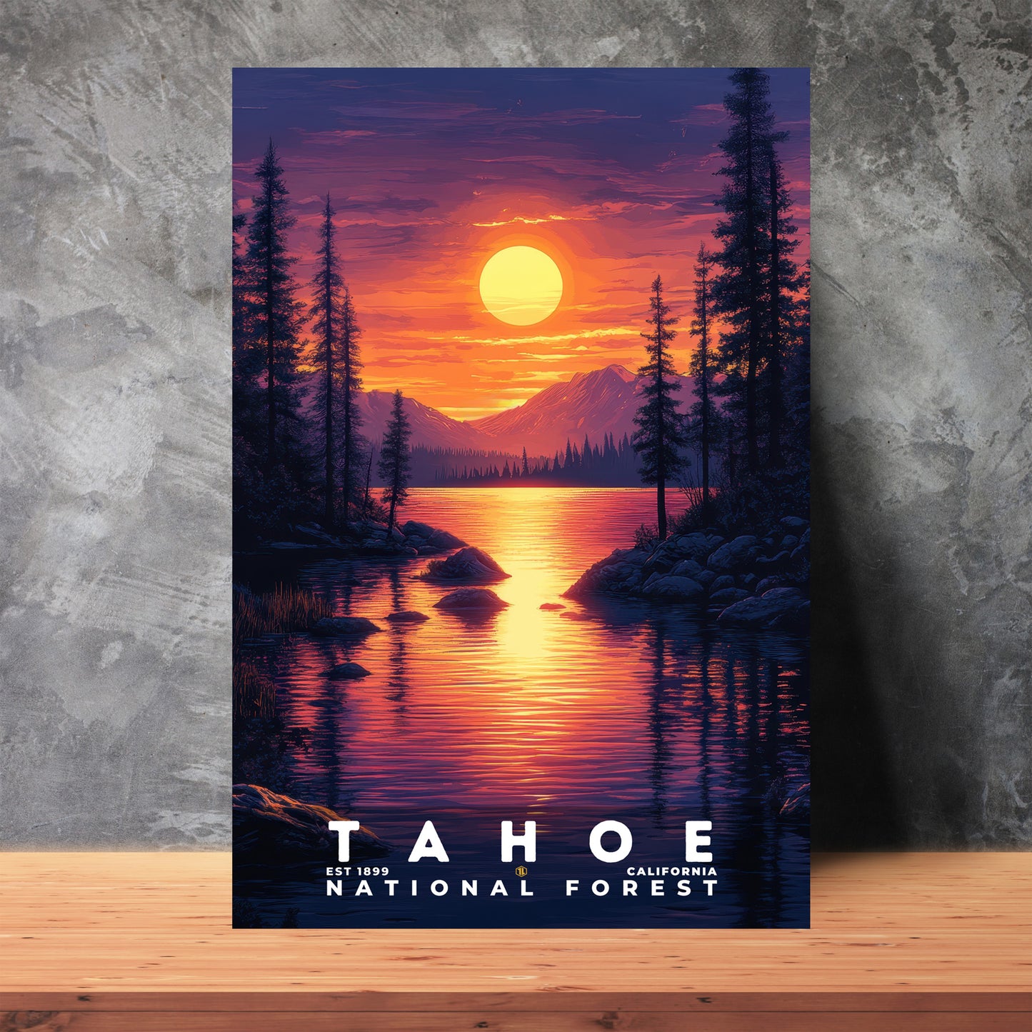 Tahoe National Forest Poster | S02