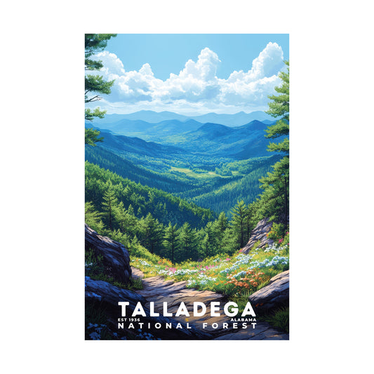 Talladega National Forest Poster | S02