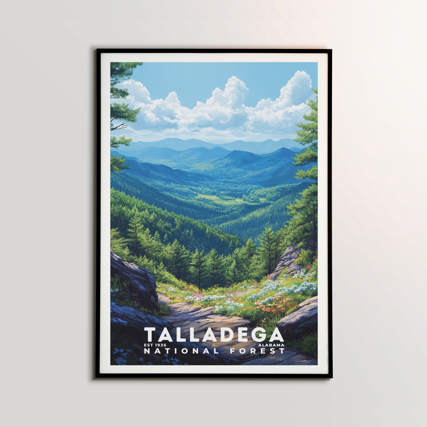 Talladega National Forest Poster | S02