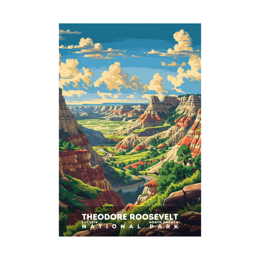 Theodore Roosevelt National Park Poster | S11