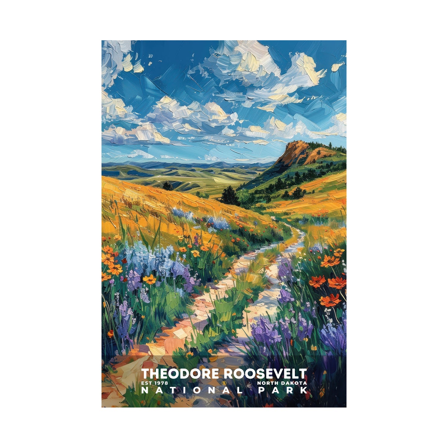 Theodore Roosevelt National Park Poster | S14