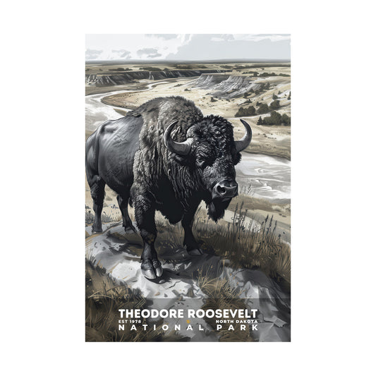 Theodore Roosevelt National Park Poster | S17