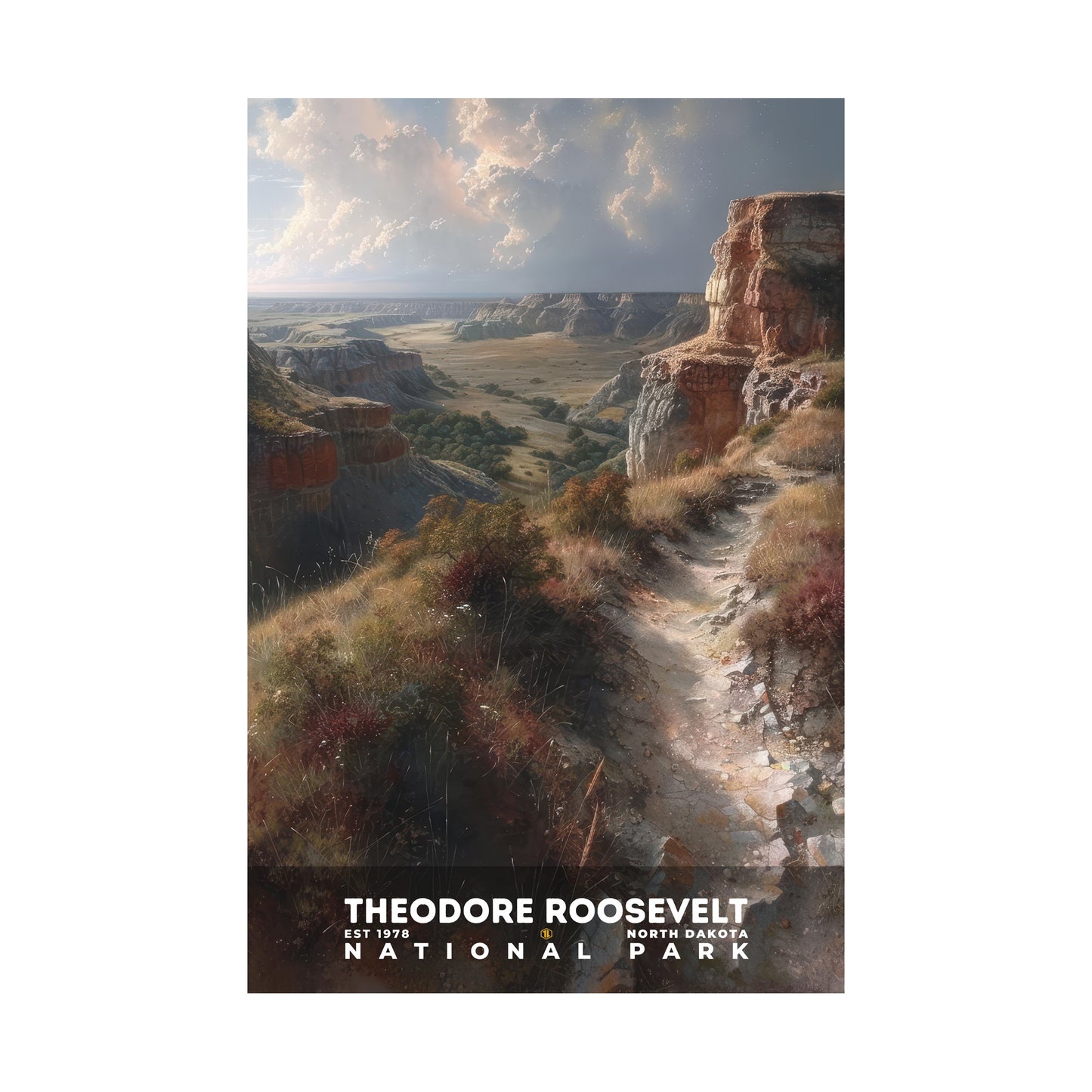 Theodore Roosevelt National Park Poster | S12