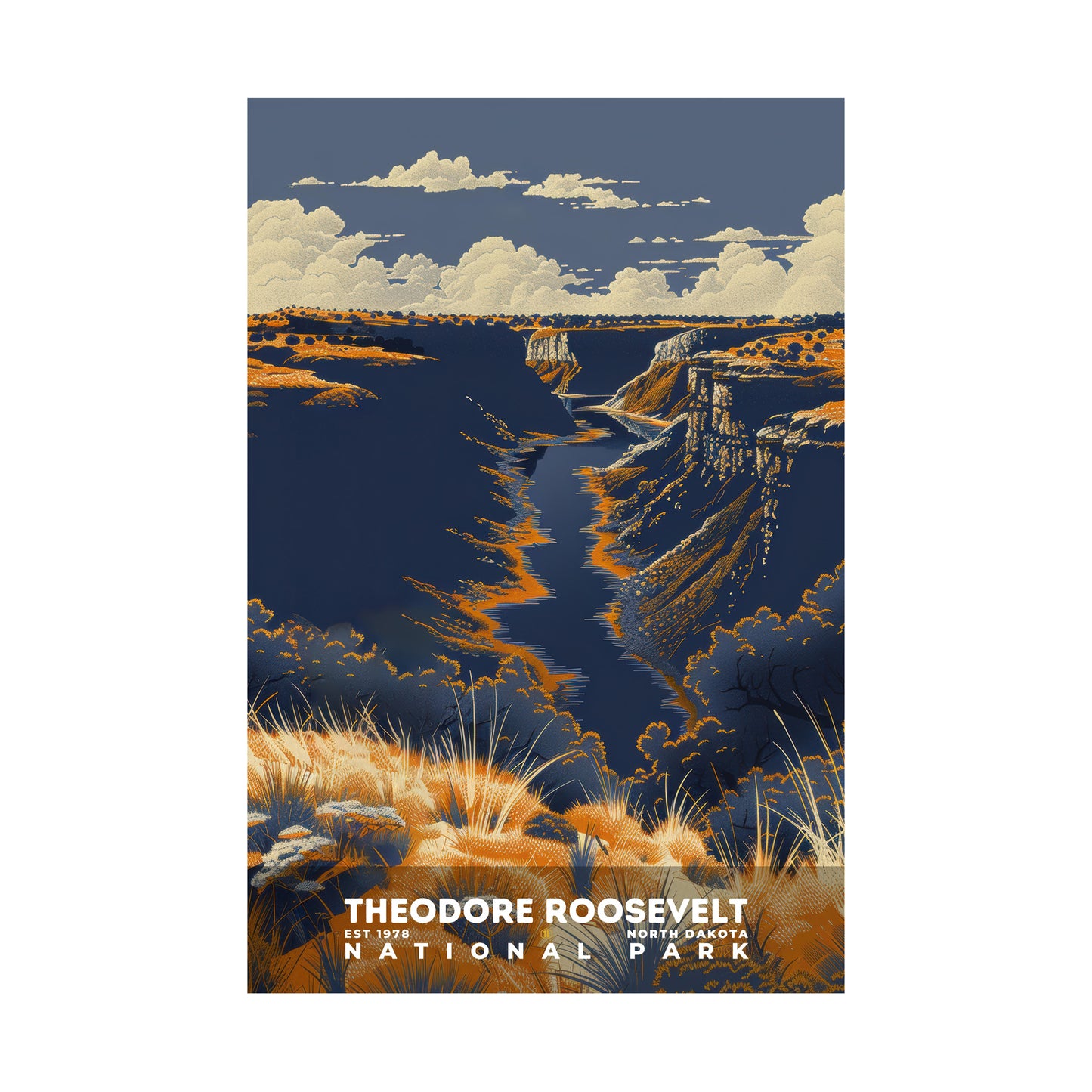 Theodore Roosevelt National Park Poster | S19