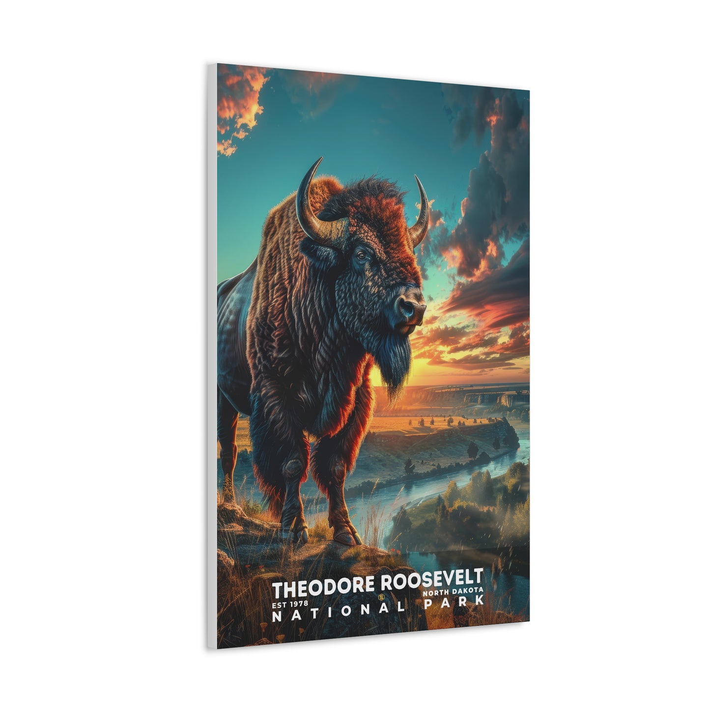 Theodore Roosevelt National Park Poster | S16