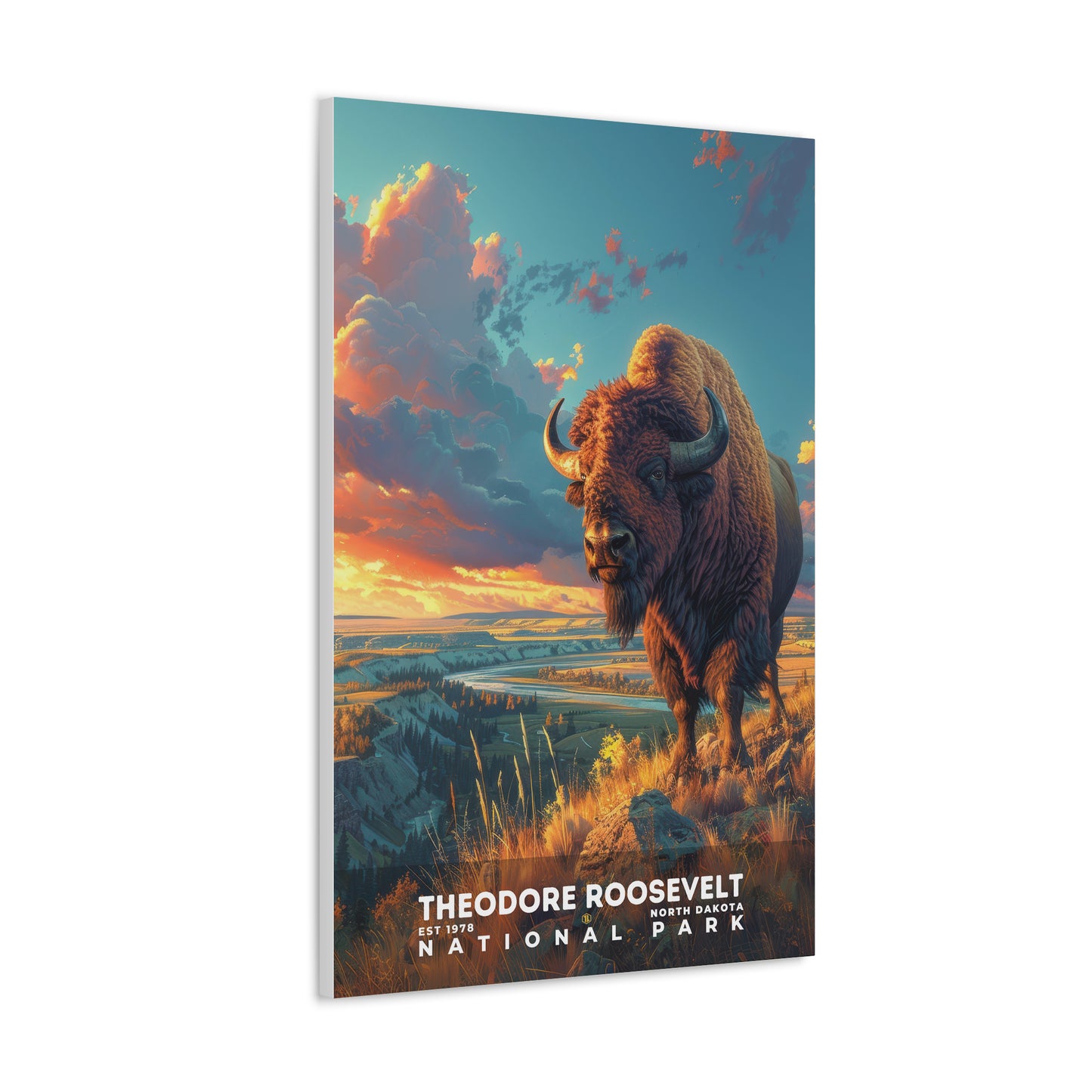 Theodore Roosevelt National Park Poster | S13