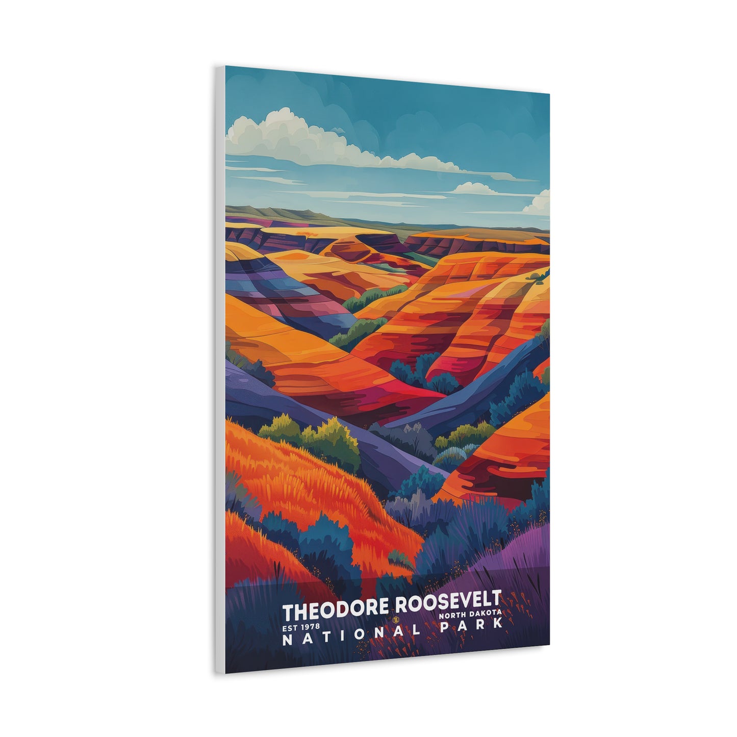 Theodore Roosevelt National Park Poster | S20
