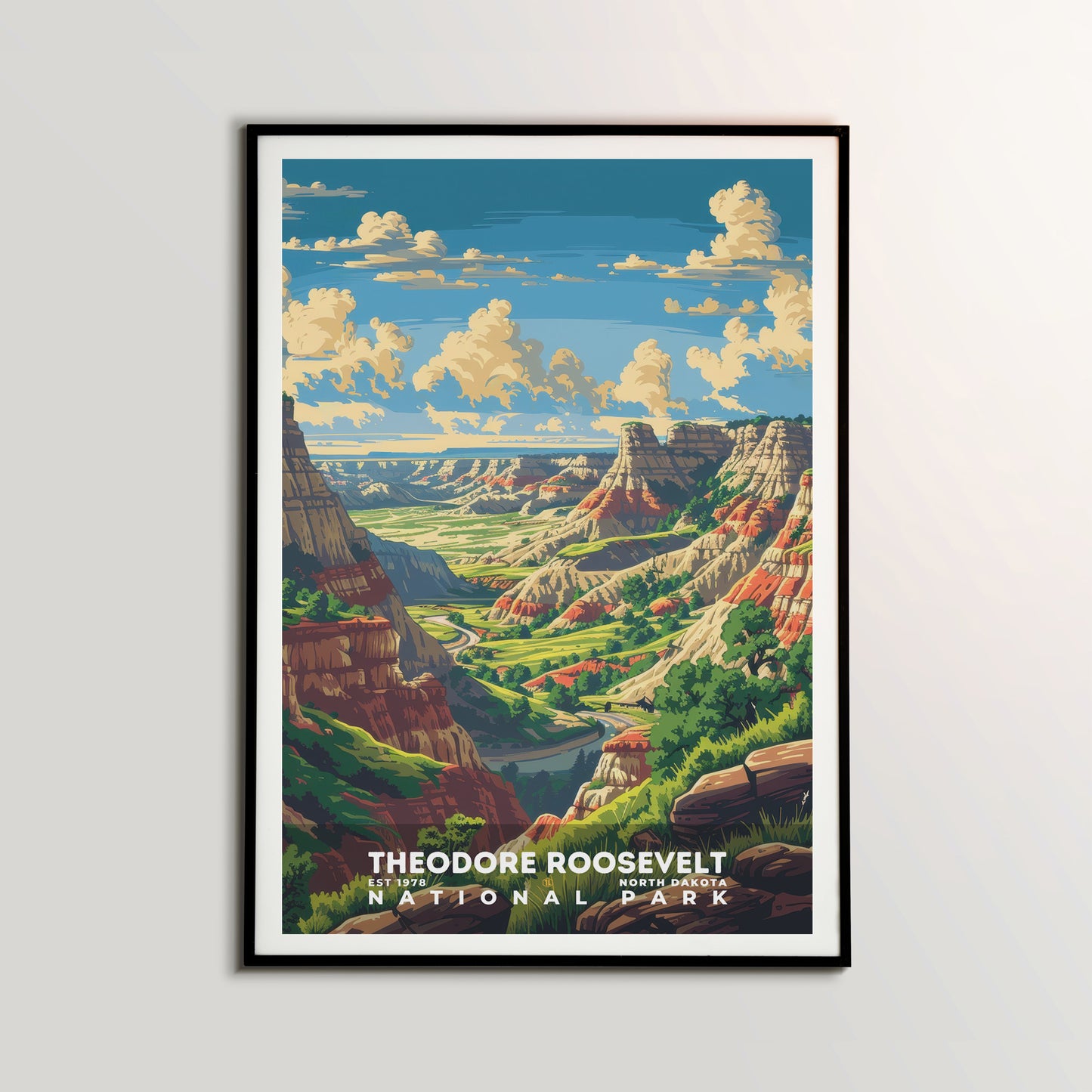 Theodore Roosevelt National Park Poster | S11