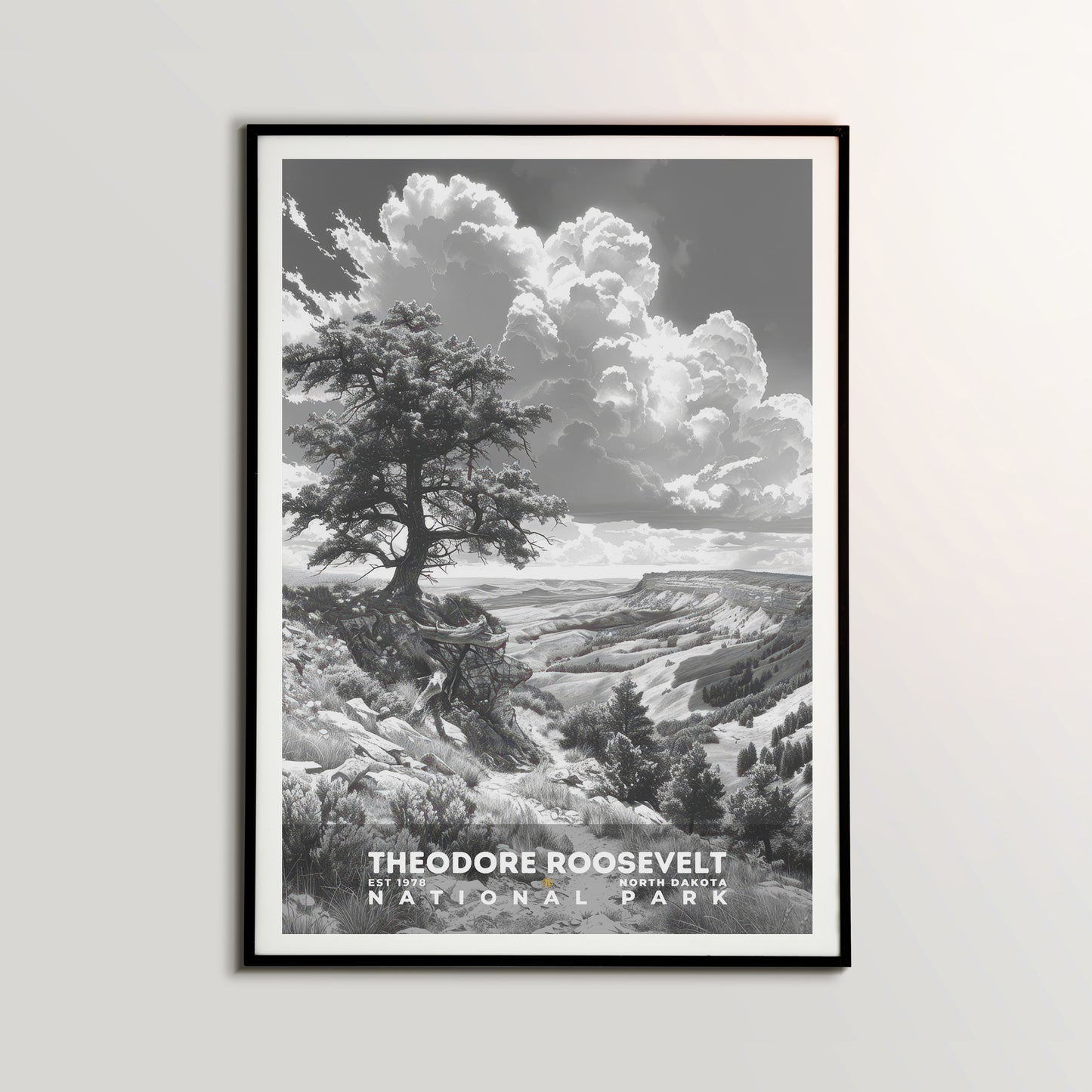 Theodore Roosevelt National Park Poster | S15