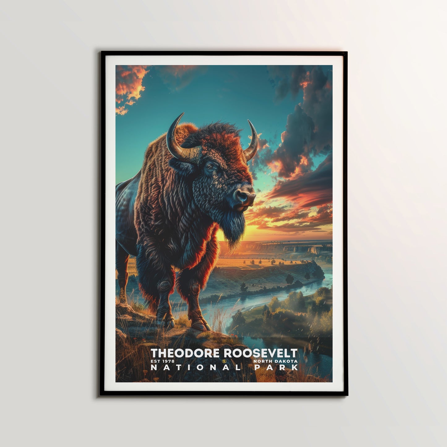 Theodore Roosevelt National Park Poster | S16