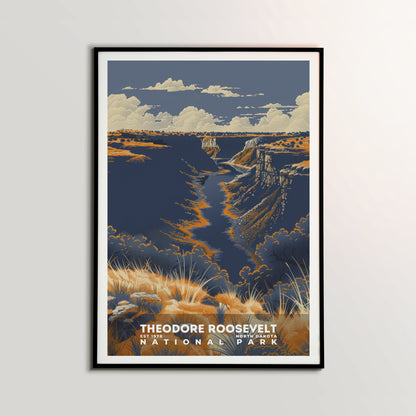 Theodore Roosevelt National Park Poster | S19